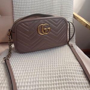 Gucci GG Marmont Small Matelassé Shoulder Bag
